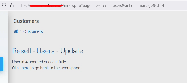 User successfully created via CSRF