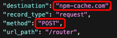 C2 exfiltration payload findings
